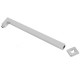 Square Chrome Stainless steel Wall Mounted Shower Arm 400mm